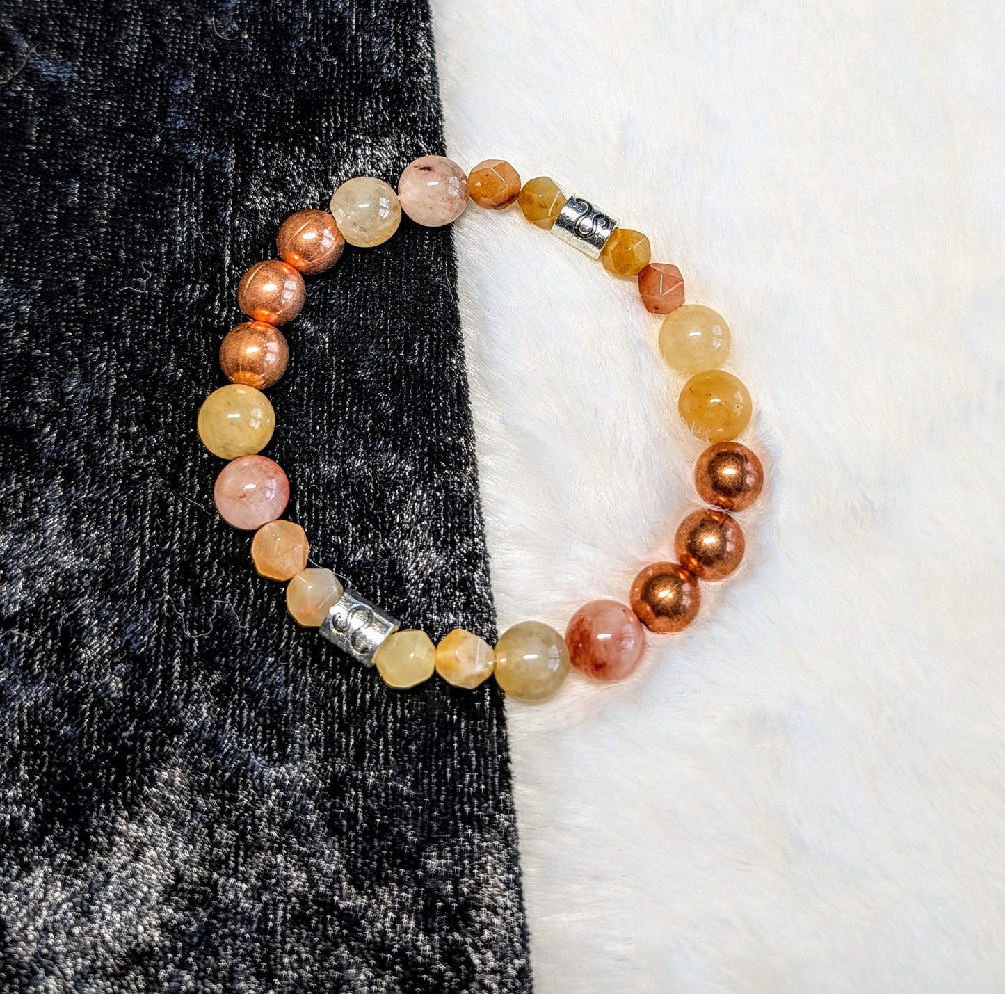 Leo gemstone bracelet