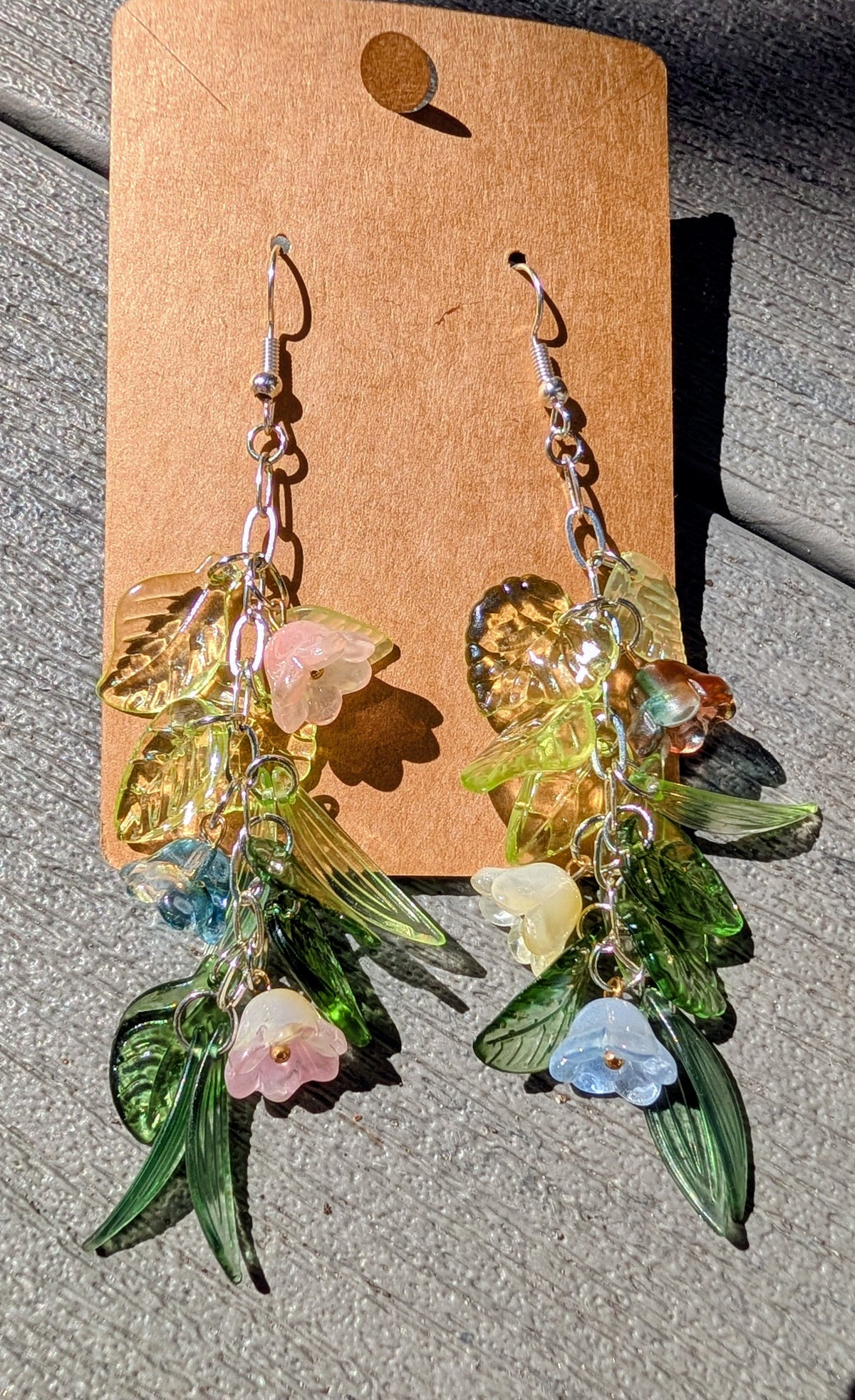 Dangly Flowers and Leaves