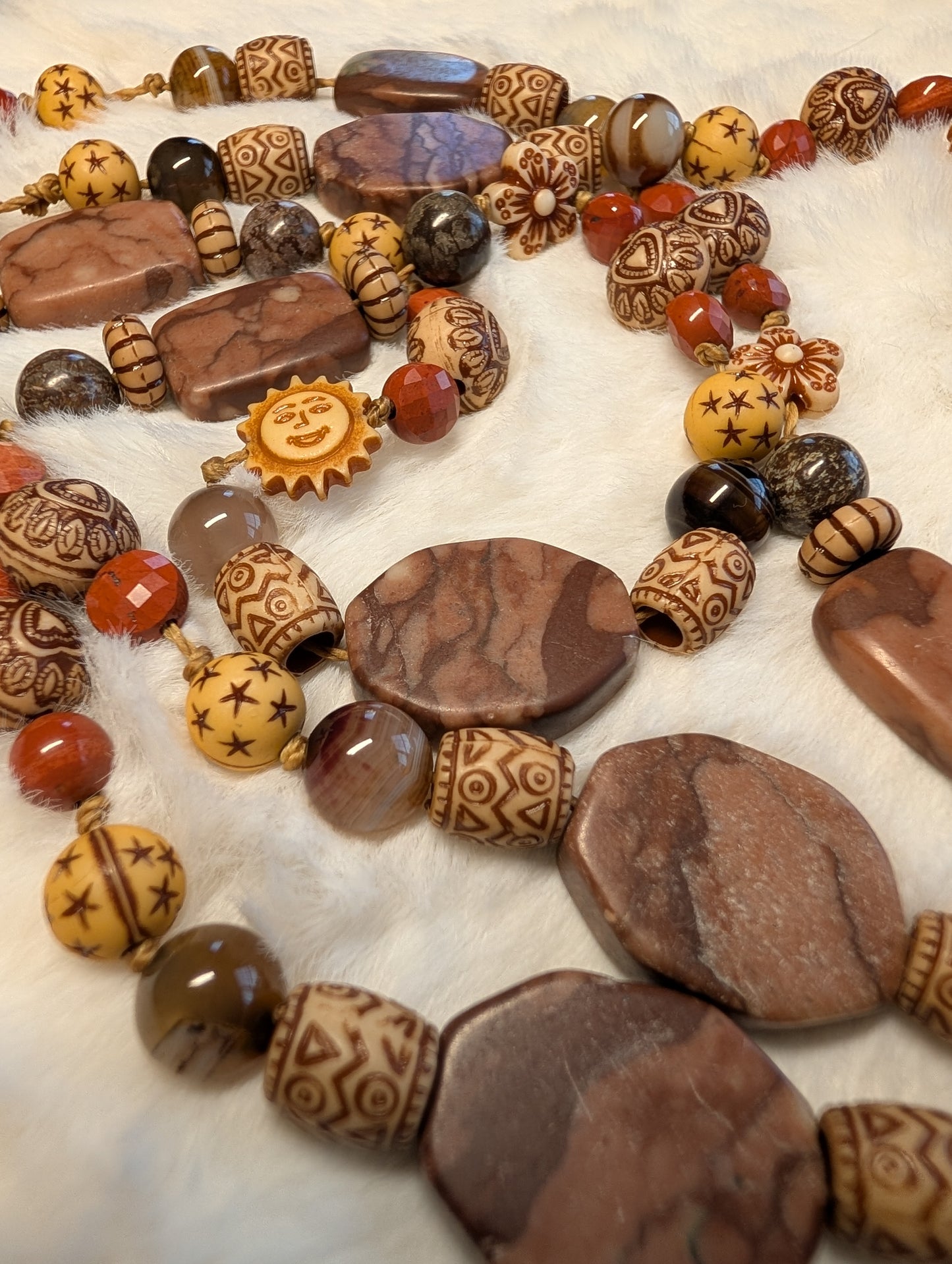 Boho Necklace Sunshine