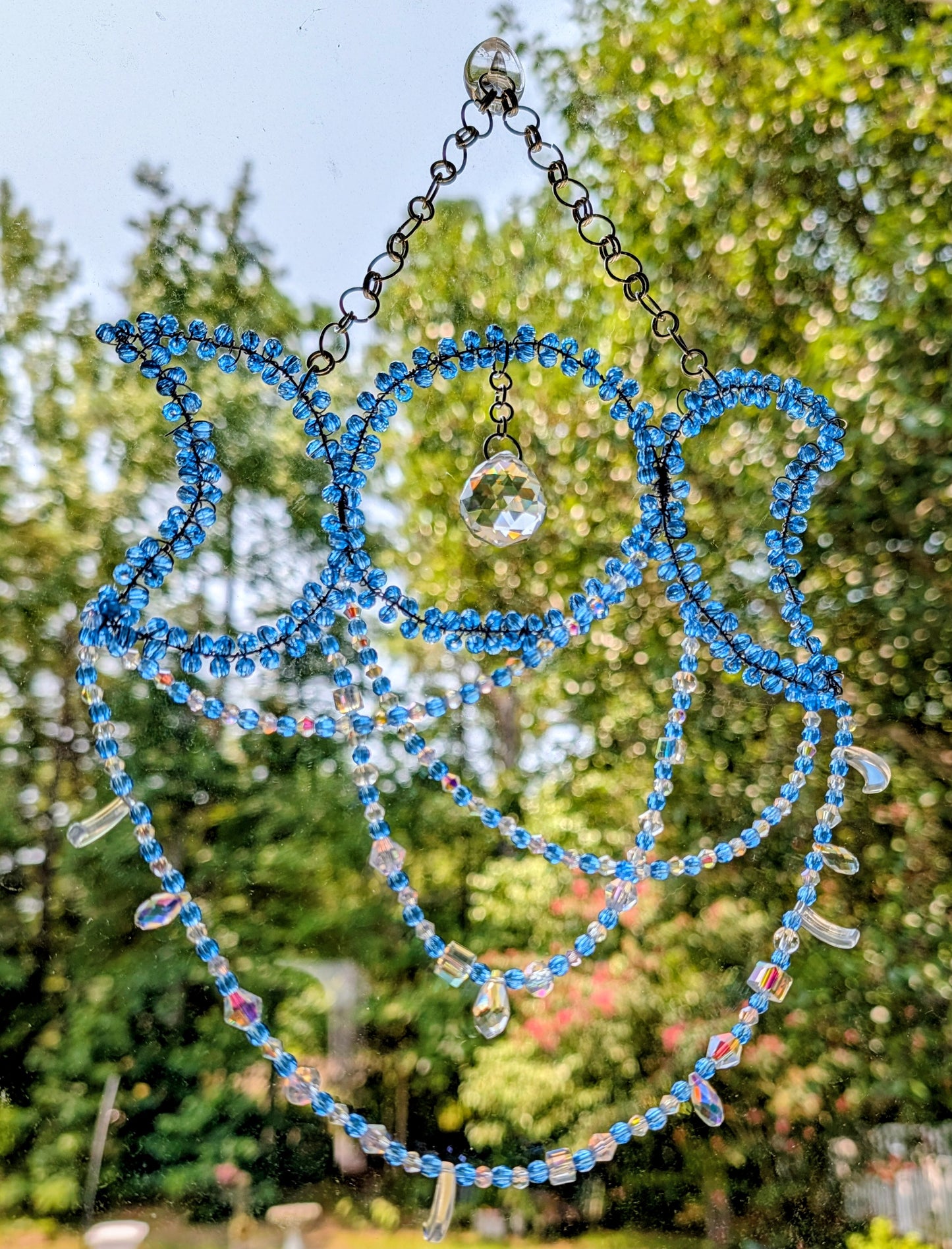 Triple Moon Suncatcher