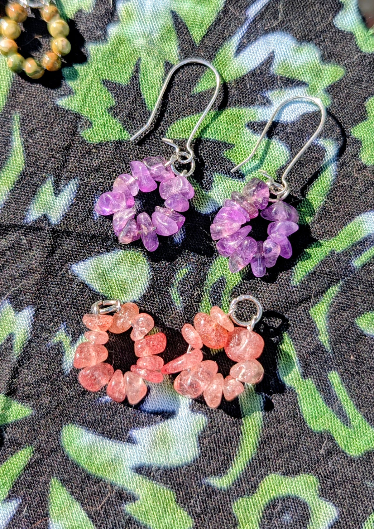 Gemstone ear duos