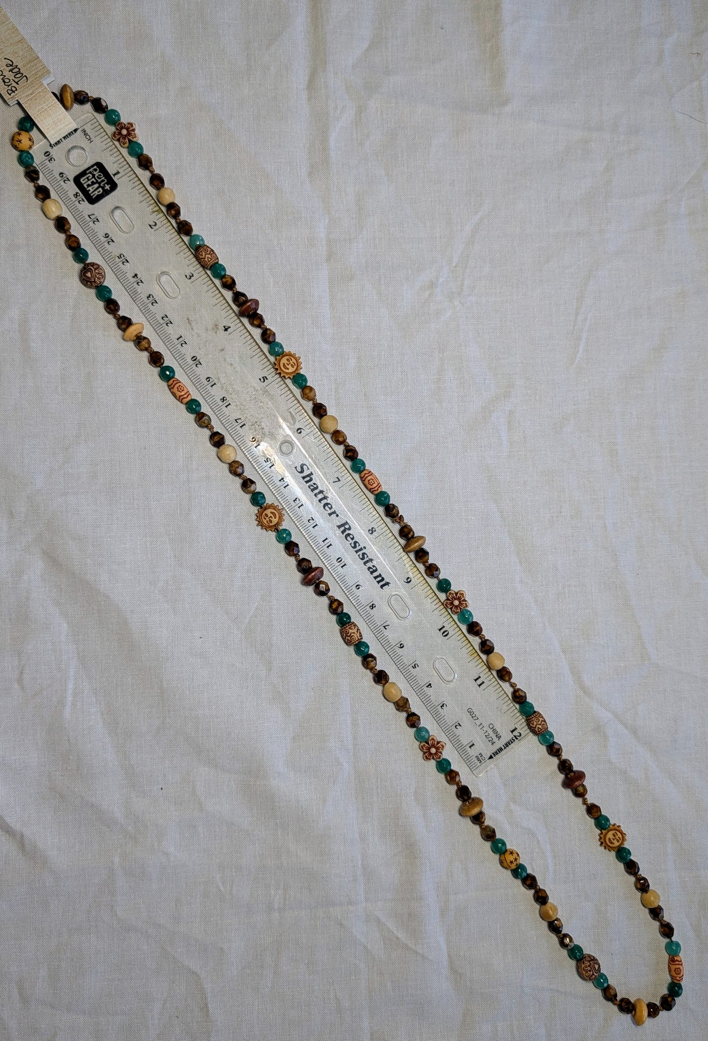 Boho Necklace Happy
