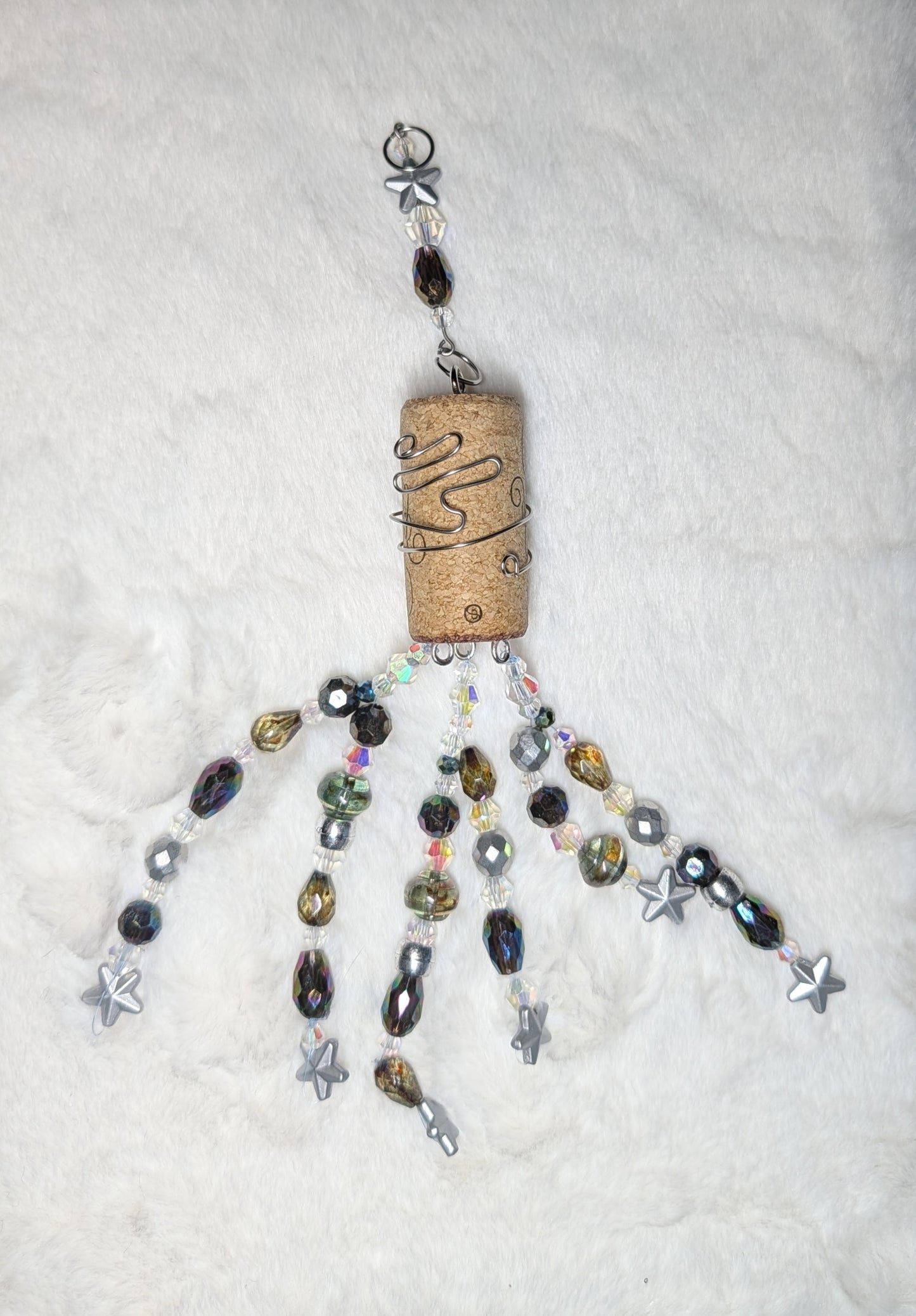 Wine Cork Suncatchers