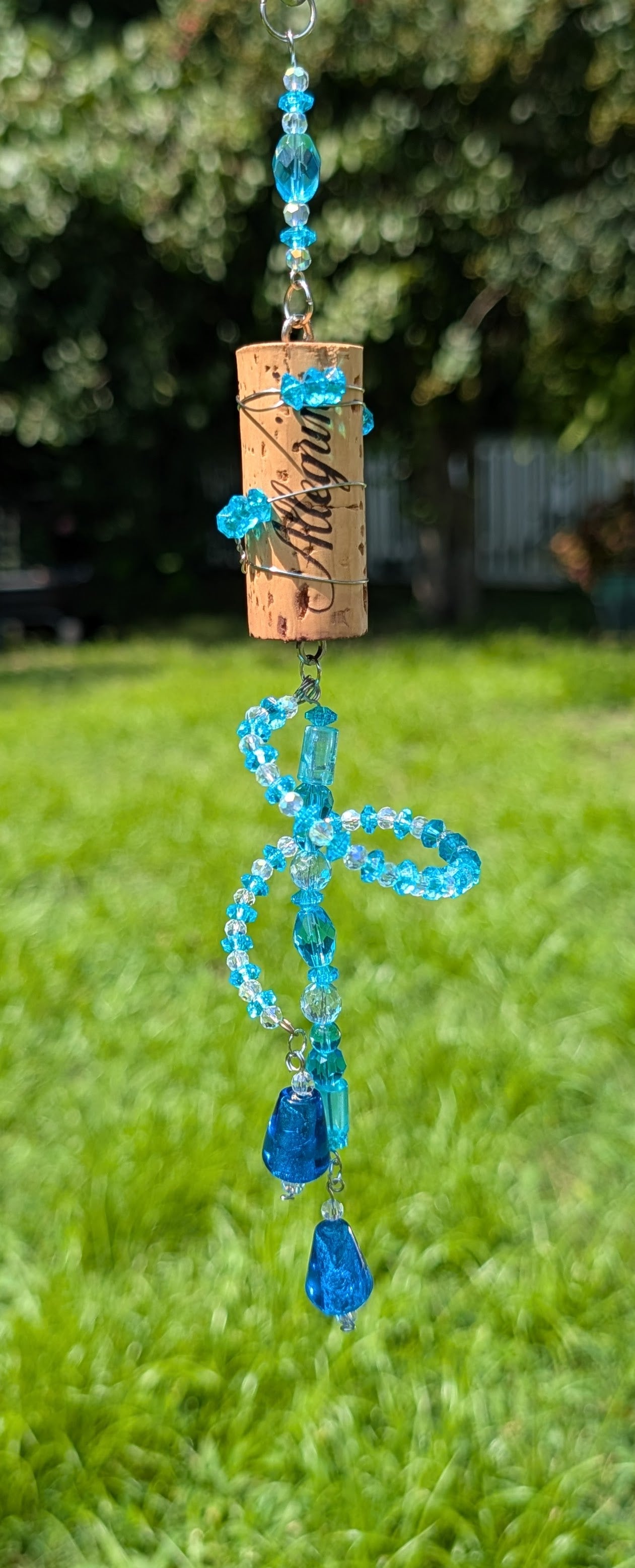 Wine Cork Suncatchers