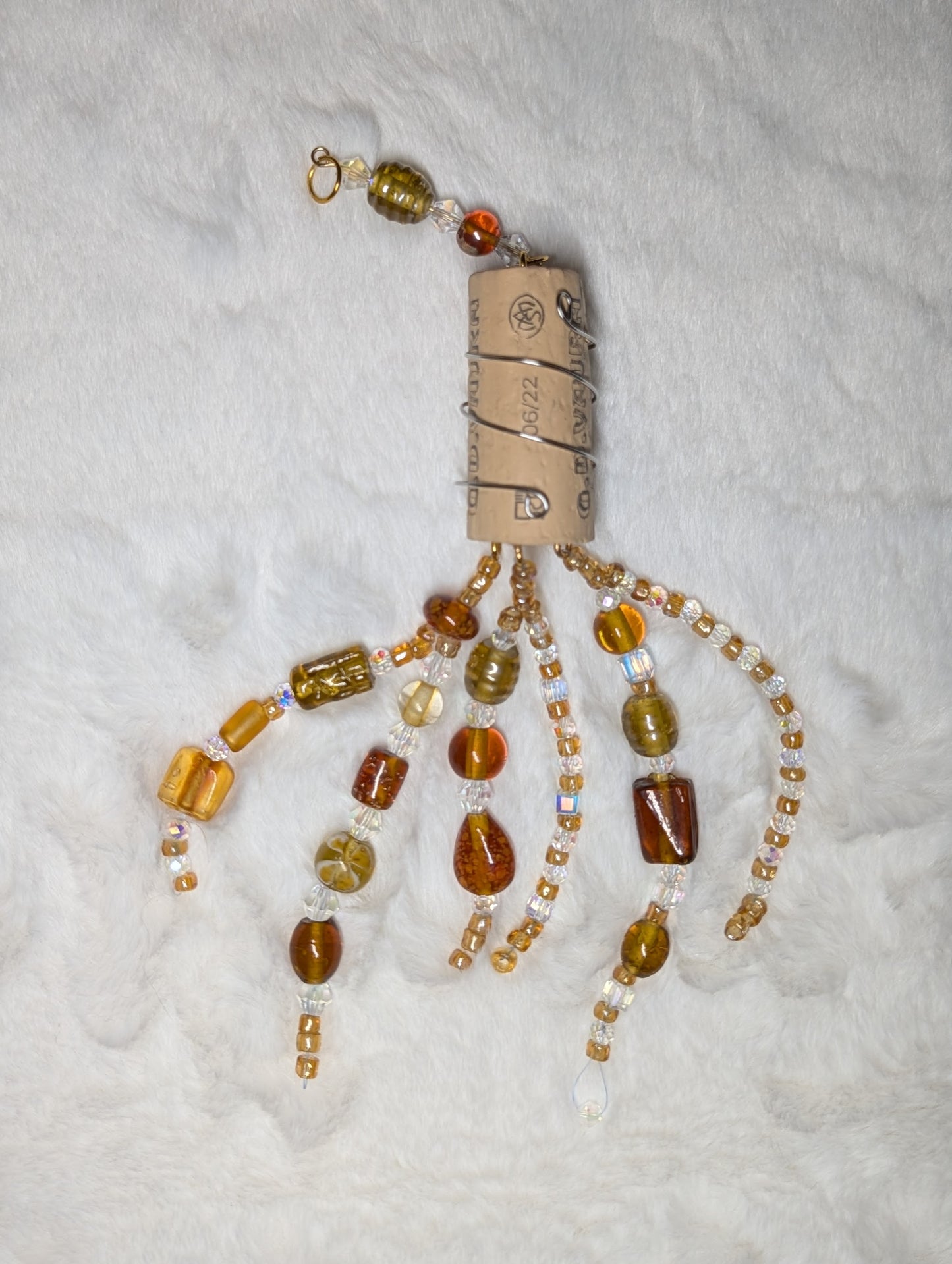 Wine Cork Suncatchers