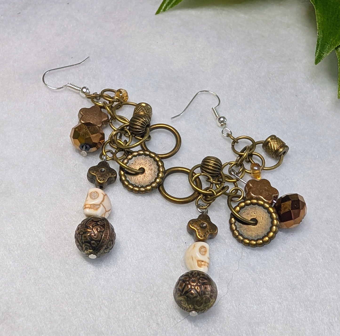 Punk Rock Skull Earrings