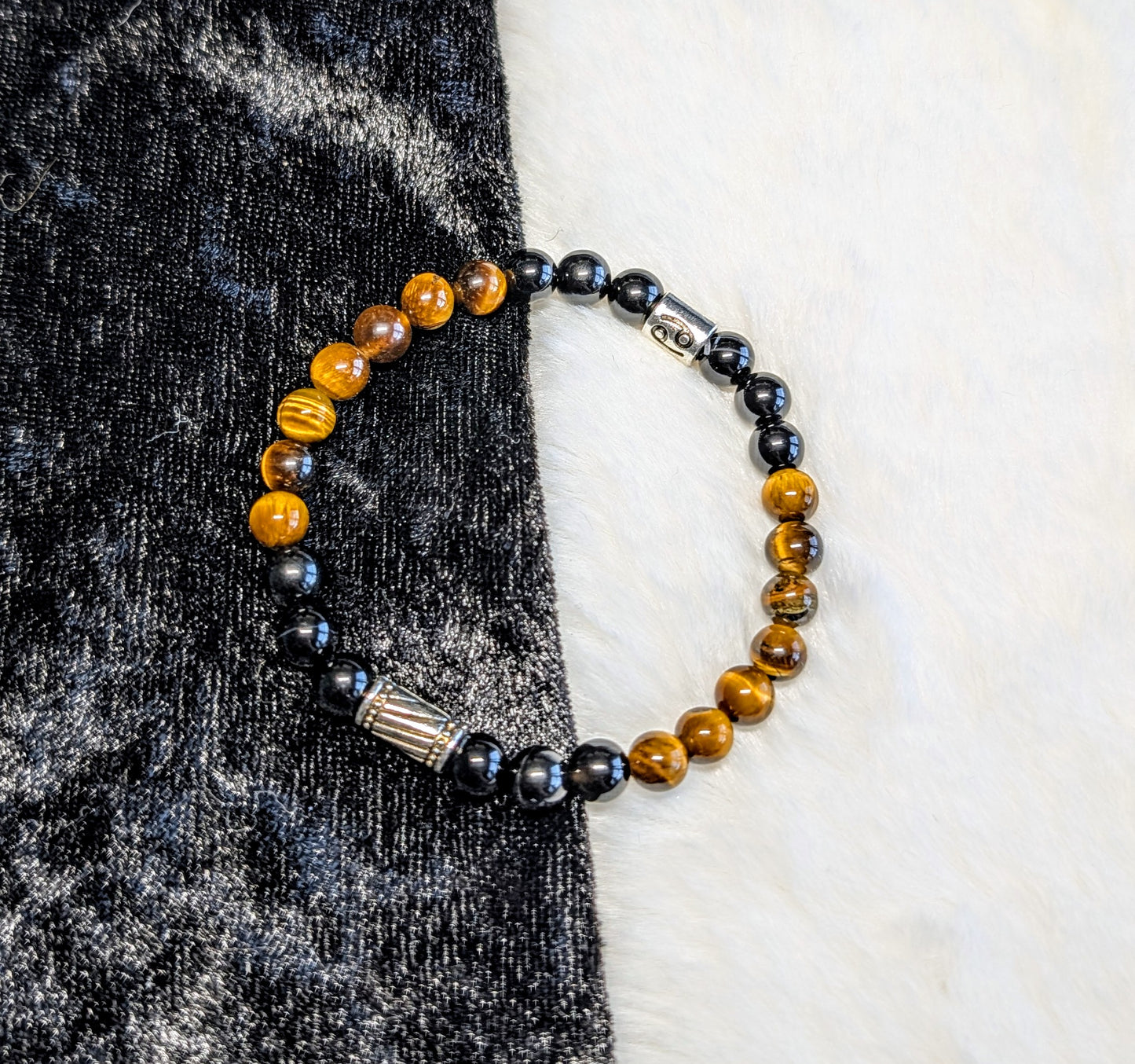 Cancer gemstone bracelet