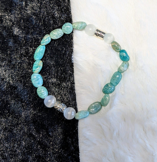 Capricorn gemstone bracelet
