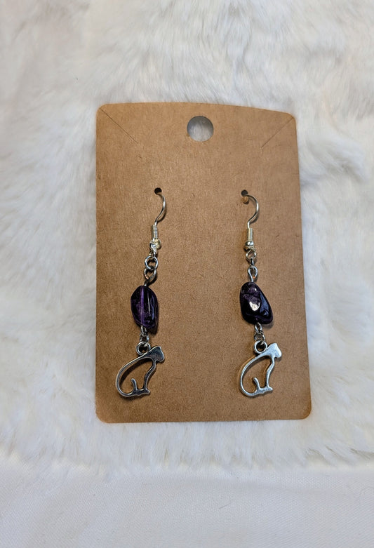 Cat earrings