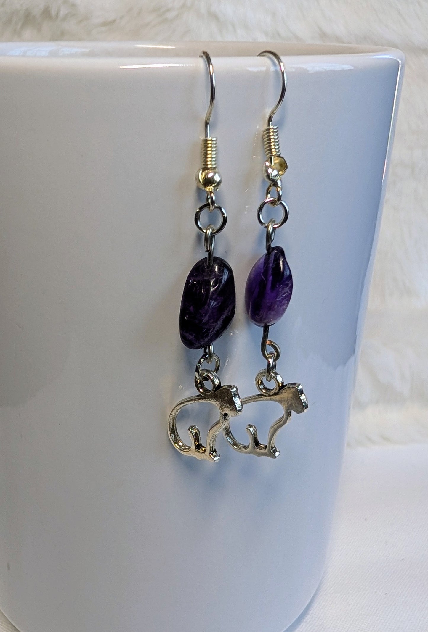 Cat earrings