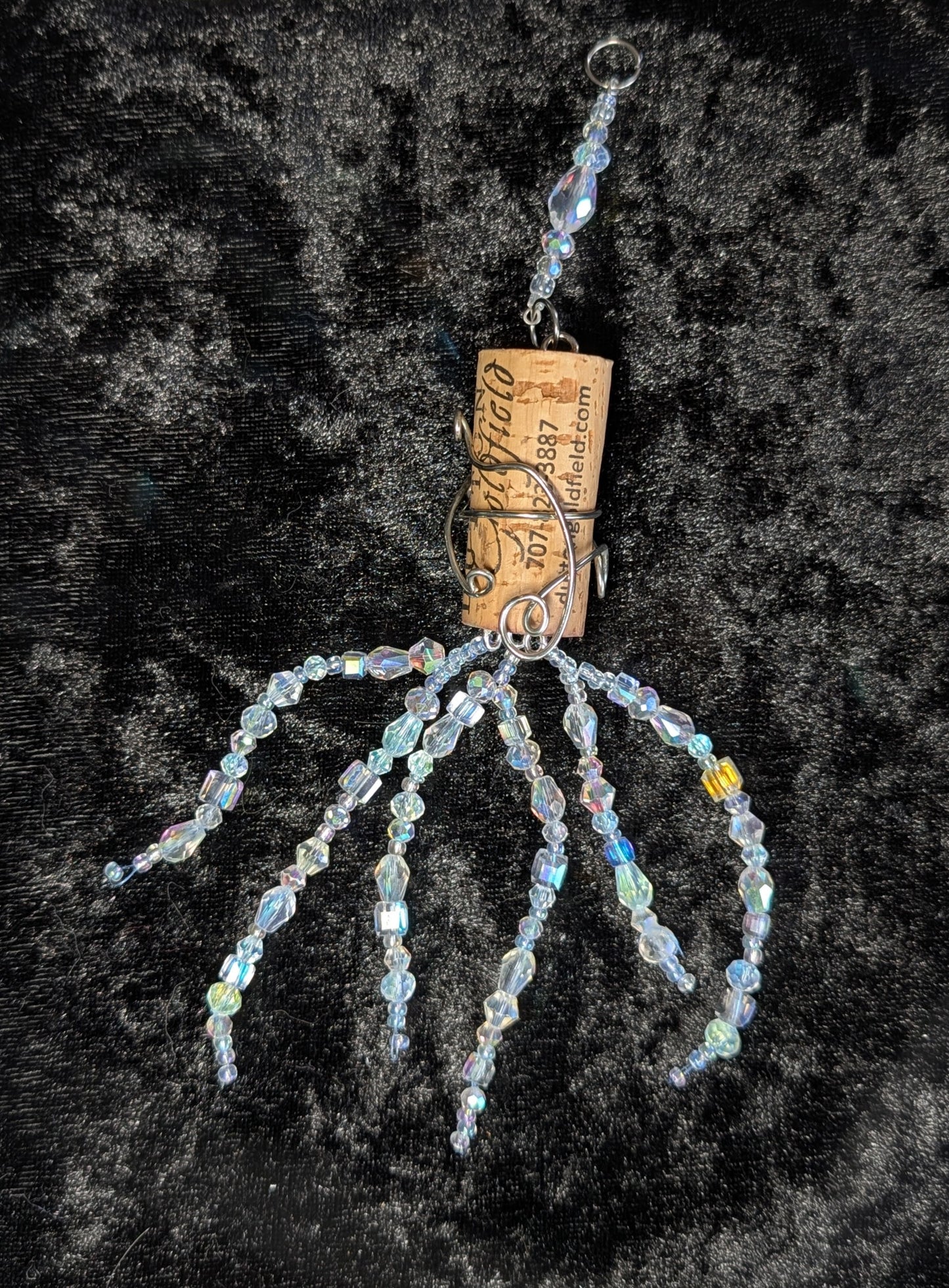 Wine Cork Suncatchers