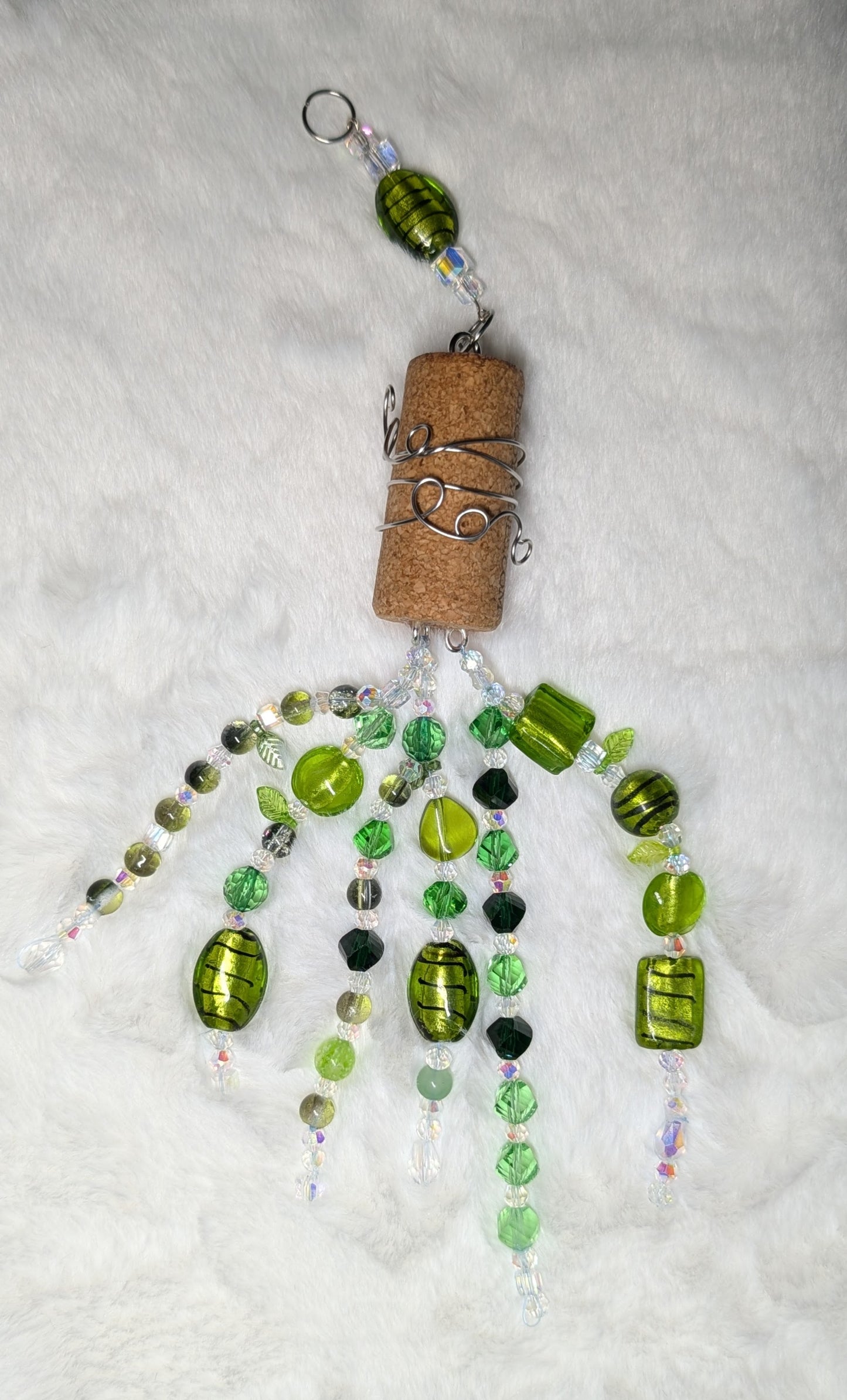 Wine Cork Suncatchers