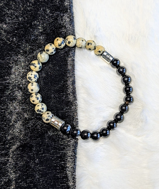 Libra gemstone bracelet