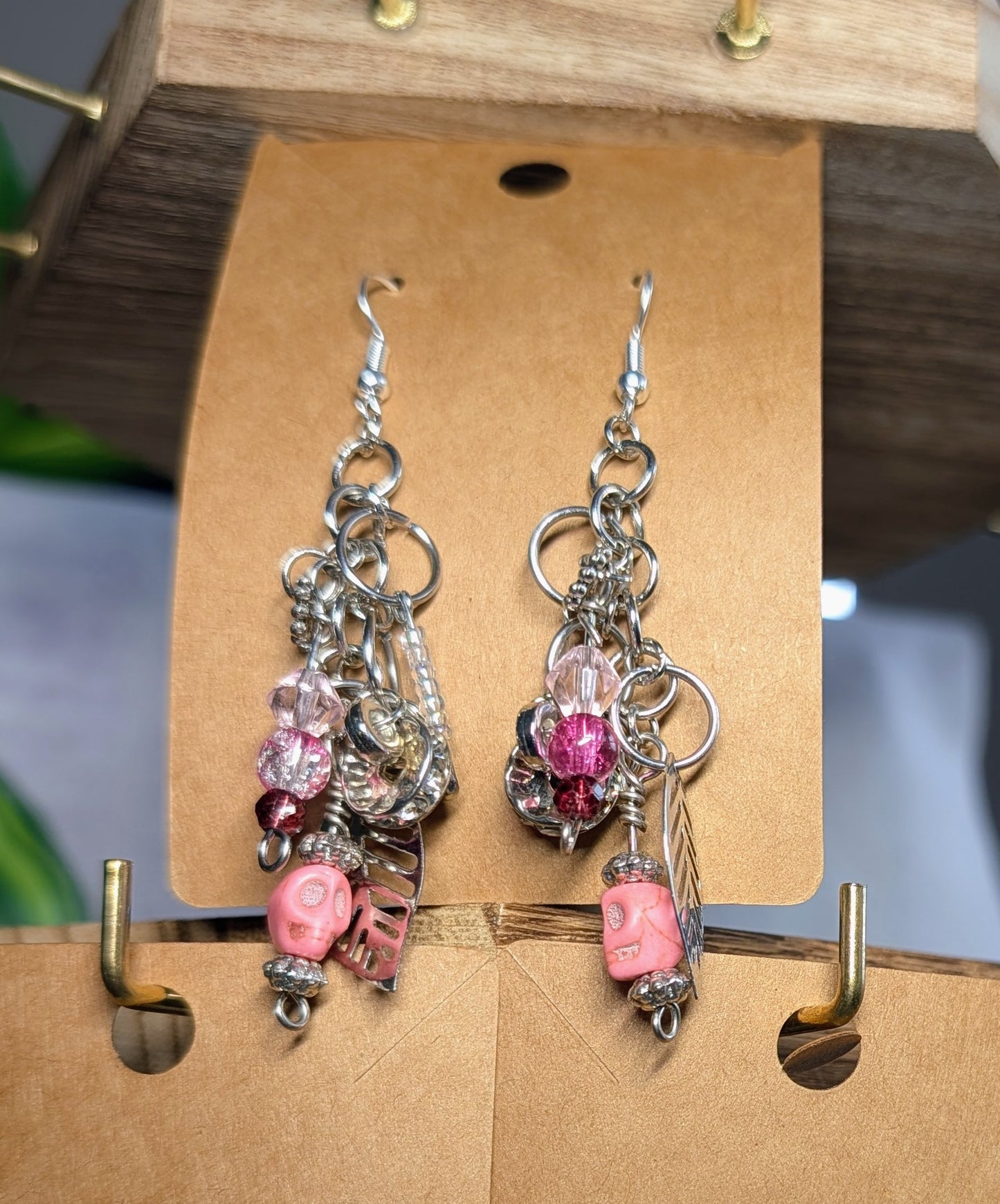 Punk Rock Skull Earrings