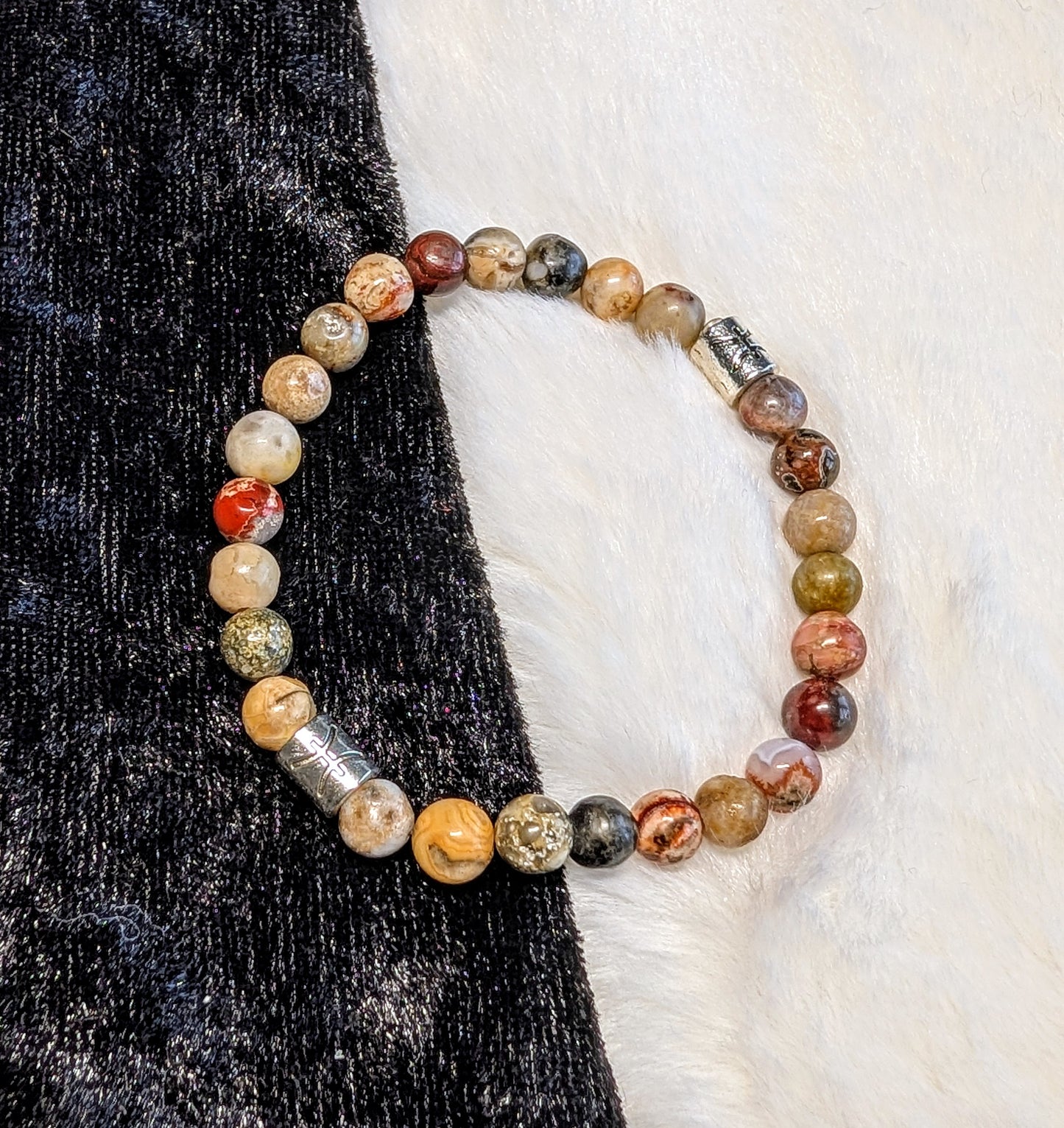 Pisces gemstone bracelet
