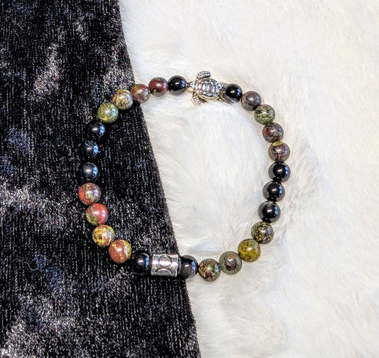 Taurus gemstone bracelet