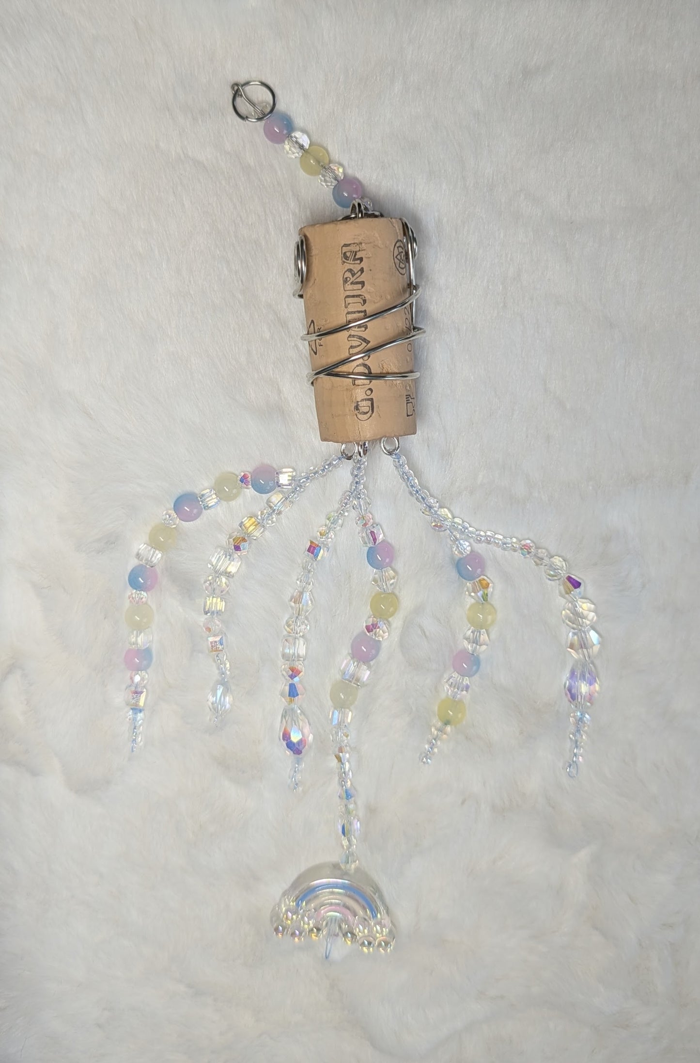 Wine Cork Suncatchers