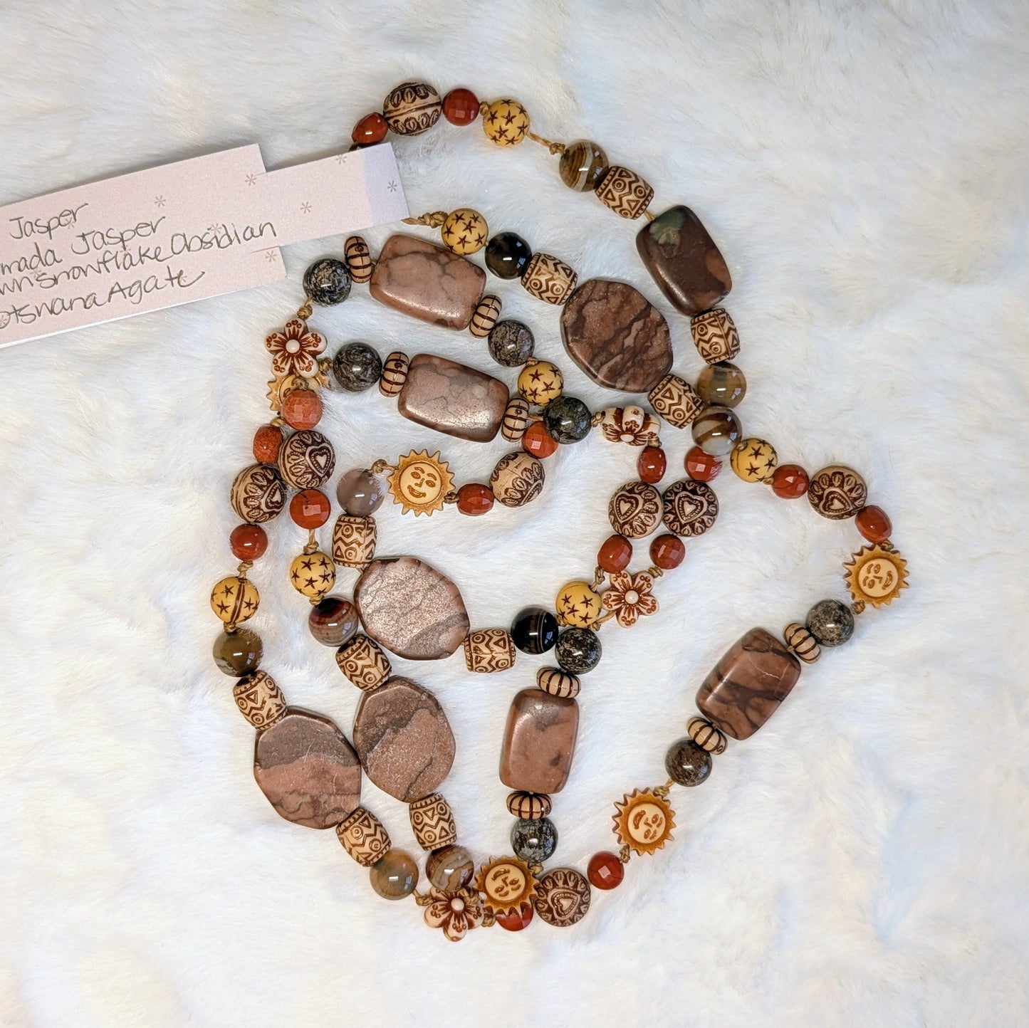 Boho Necklace Sunshine