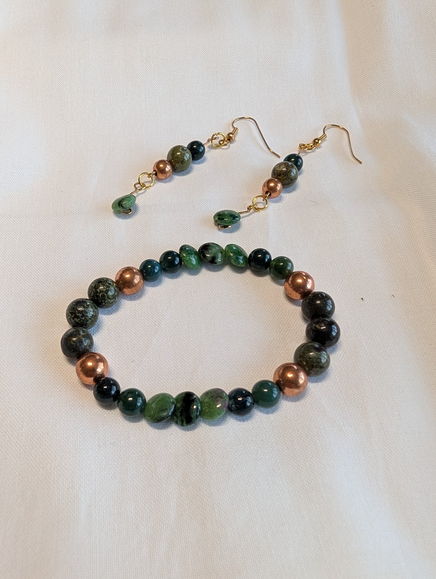 Green and Copper set